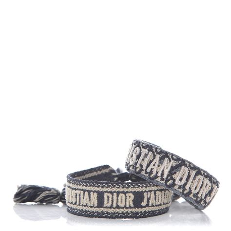 christian dior bracelet tissus|Christian Dior studded friendship bracelet.